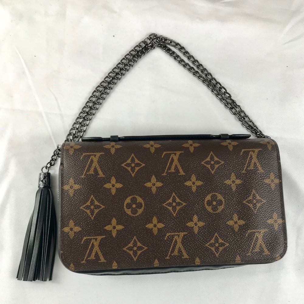 ✨XL LOUIS VUITTON CROSSBODY ZIPPY WALLET PASSPORT